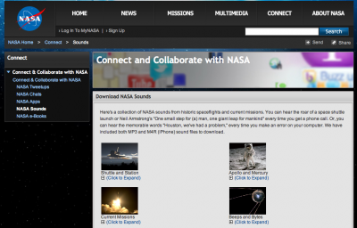 公式 Nasa Soundsオープン シャトルの発射音やカウントダウンを着信音に あの名セリフも ネットベンチャーニュース
