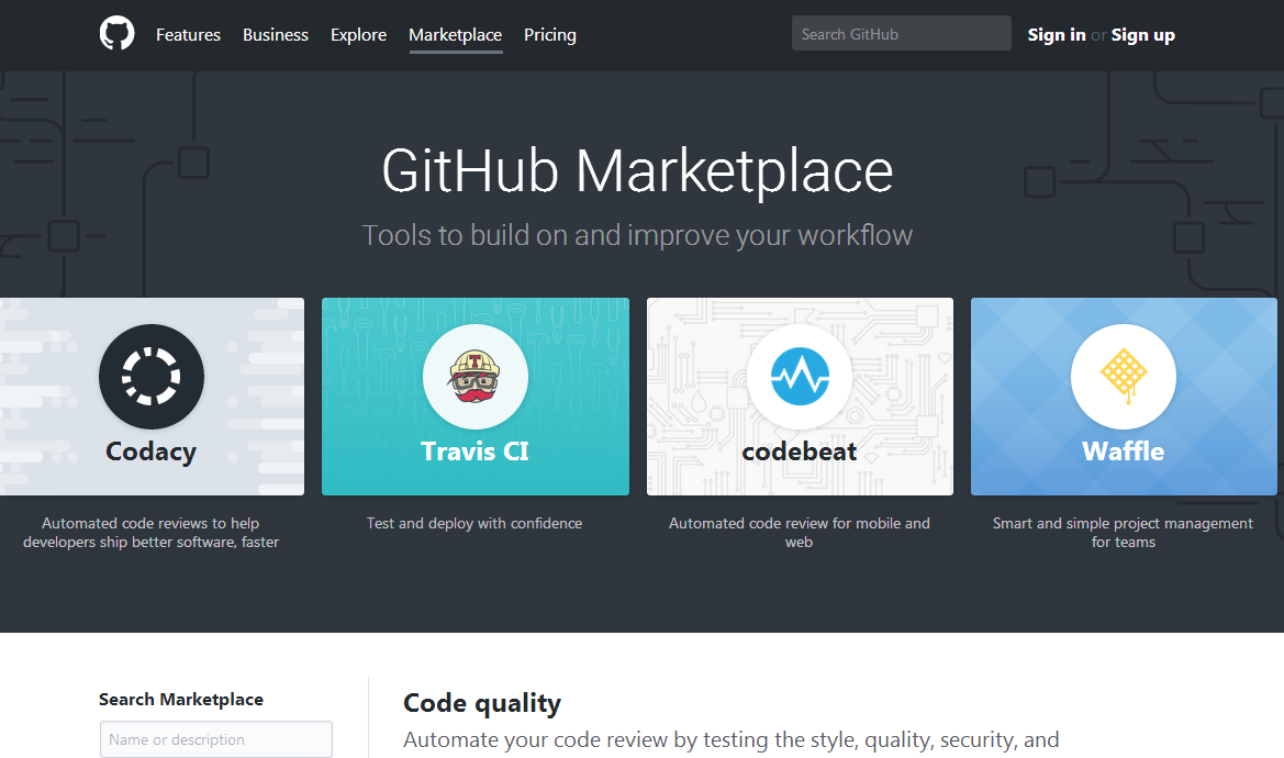 GitHubMarketplace