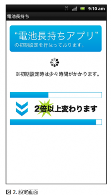 電池長持ち