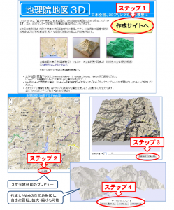 地理院地図3D